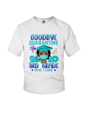 Black Girl 3rd grade Goodbye quarantine Youth T-Shirt front