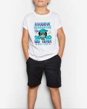 Black Girl 3rd grade Goodbye quarantine Youth T-Shirt lifestyle-youth-tshirt-front-1