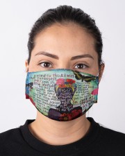 Frida Kahlo quote Cloth face mask aos-face-mask-lifestyle-01