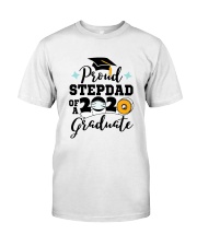 stepdad Proud Graduate Classic T-Shirt front