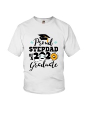 stepdad Proud Graduate Youth T-Shirt thumbnail