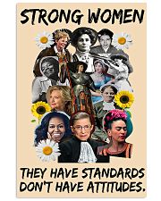 RBG strong women 11x17 Poster thumbnail
