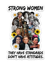 RBG strong women Sticker - Single (Vertical) thumbnail