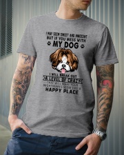 I may seem sweet and innocent but If you Classic T-Shirt lifestyle-mens-crewneck-front-6