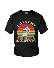 10th Vintage spent birthday Youth T-Shirt front