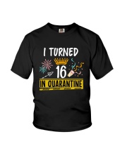 16 I turned in quarantine Youth T-Shirt thumbnail