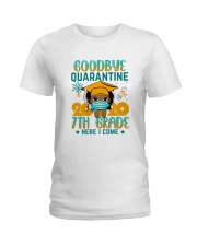 Black Girl 7th grade Goodbye quarantine Ladies T-Shirt thumbnail