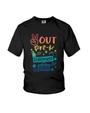 Pre-K Peace Out Youth T-Shirt front