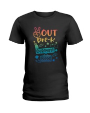 Pre-K Peace Out Ladies T-Shirt thumbnail