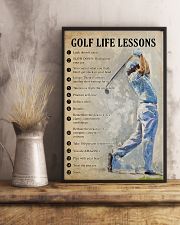 Golf life lessons 11x17 Poster lifestyle-poster-3