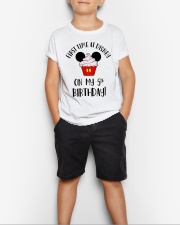 5th First time birthday Youth T-Shirt lifestyle-youth-tshirt-front-1