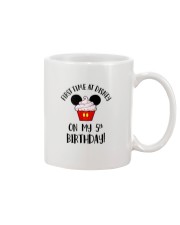 5th First time birthday Mug tile