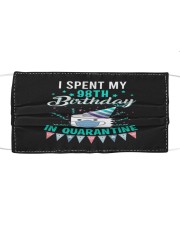 98th Spent birthday Cloth face mask thumbnail