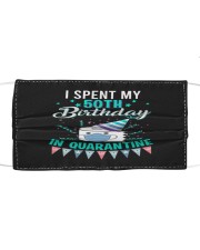 50th Spent birthday Cloth face mask thumbnail