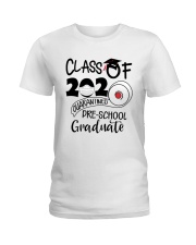 Pre K Quarantined Graduate Ladies T-Shirt thumbnail