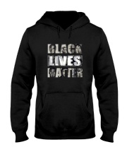 Black Lives Matter front Hooded Sweatshirt thumbnail