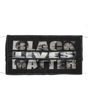 Black Lives Matter front Cloth face mask thumbnail