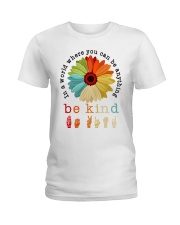 In a world sticker Ladies T-Shirt thumbnail