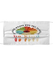 In a world sticker Cloth face mask thumbnail