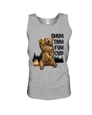 Sorry For What I Said Bear Unisex Tank thumbnail