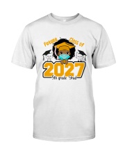 Black Girl 5th grade Future grad Classic T-Shirt thumbnail