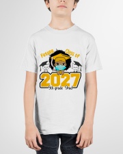 Black Girl 5th grade Future grad Youth T-Shirt garment-youth-tshirt-front-01