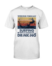 Surfing Forecast Classic T-Shirt front