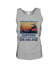Surfing Forecast Unisex Tank thumbnail