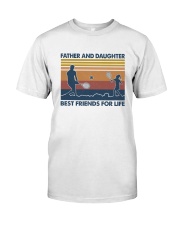 Dad Daughter Tennis Classic T-Shirt front