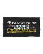 Kindergarten Promoted in quarantine Cloth face mask thumbnail