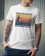 Dad Daughter Badminton Classic T-Shirt lifestyle-mens-crewneck-front-6