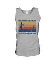 Dad Daughter Badminton Unisex Tank thumbnail