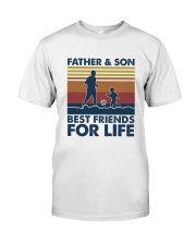 Football Dad Son Classic T-Shirt front