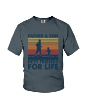 Football Dad Son Youth T-Shirt thumbnail