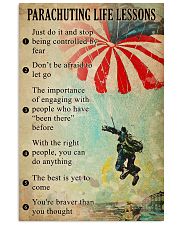 Parachuting Life lessons 11x17 Poster front