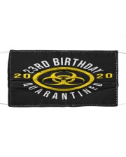 23rd Birthday Quanrantined Cloth face mask thumbnail