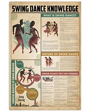 Swing dance knowledge 11x17 Poster front