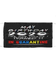 31 May birthday color Cloth face mask thumbnail