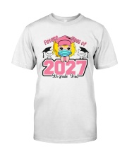White Girl 5th grade Future grad Classic T-Shirt front