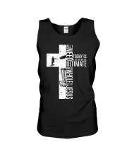 Disc Golf Jesus All I Need Today Unisex Tank thumbnail