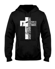 Disc Golf Jesus All I Need Today Hooded Sweatshirt thumbnail