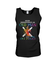 Skiing Never old man Unisex Tank thumbnail