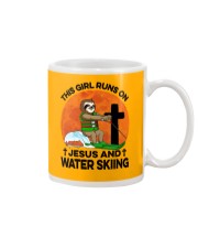 Water skiing Sloth Runs On Girl Mug thumbnail