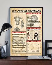 Box lacrosse knowledge 11x17 Poster lifestyle-poster-2