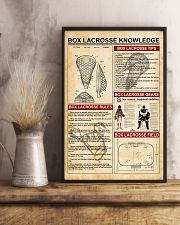 Box lacrosse knowledge 11x17 Poster lifestyle-poster-3