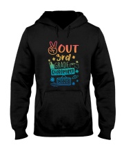3rd grade Peace Out Hooded Sweatshirt thumbnail