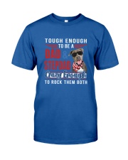 Pit Bull Dad rock them both Classic T-Shirt tile
