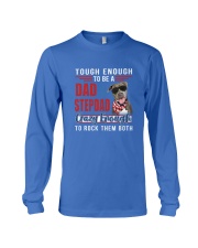 Pit Bull Dad rock them both Long Sleeve Tee thumbnail