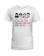 RBG Frida Kahlo inspire Ladies T-Shirt thumbnail