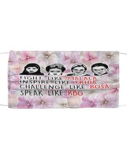 RBG Frida Kahlo inspire Cloth face mask front